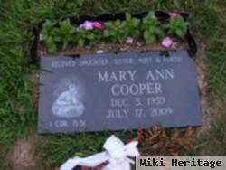 Mary Ann Cooper