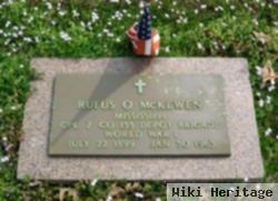 Rufus O. Mckewen, Sr