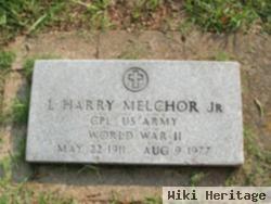 Lloyd Harrison "harry" Melchor, Jr