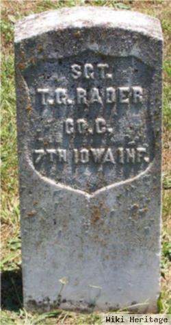 Sgt Thomas G. Rader