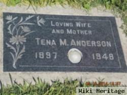 Tena Martha Clontz Anderson