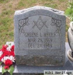 Greene Lafayette Myers