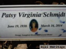 Patsy Virginia Cornish Schmidt