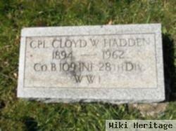 Cloyd W. Hadden