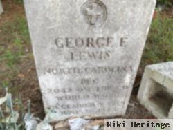 Pfc George Edward Lewis