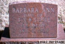 Barbara Ann Allman
