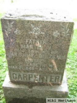 Elizabeth W Bosler Carpenter