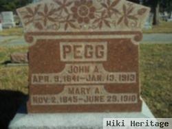 Pvt John A. Pegg