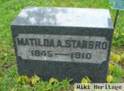 Matilda A Stanbro