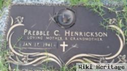 Prebble C Henrickson