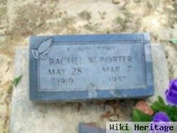 Rachel W Porter