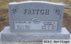 Rudolph Eugene Fritch, Sr