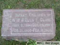 Infant Children Of W.w. And Ella F. Clore