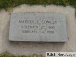 Marion Whitesides Ellison Cowley