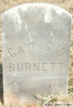 Capt G W Burnett