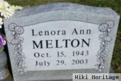 Lenora Ann Melton