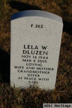 Lela W Gulickson Dluzen