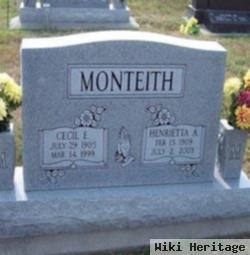 Cecil E. Monteith