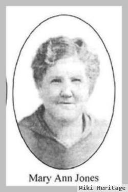 Mary Ann "mollie" Jones Jackson