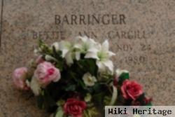 Bettie Ann Cargill Barringer