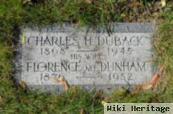 Charles H Duback