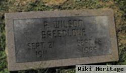 P. Wilson Breedlove