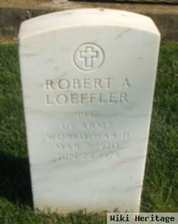 Robert A Loeffler