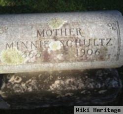 Wilhelmina Christina "minnie" Meltz Schultz