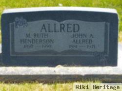 Margaret Ruth Henderson Allred