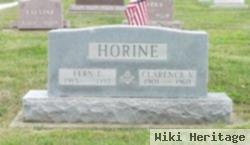 Clarence V Horine