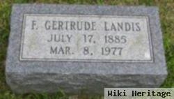 Gertrude Brummlett Landis