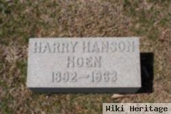 Harry Hanson Hoen