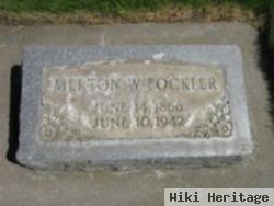 Merton W. Fockler