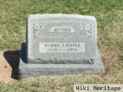 Norma Jean Leiker Pepper