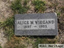 Alice M. Wiegand