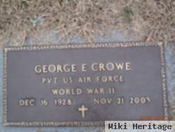 George E Crowe