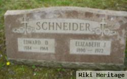 Edward D Schneider