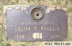 Lillian M Wharton