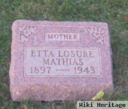 Violet Etta Losure Mathias