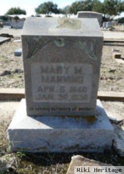 Mary M Clover Manning