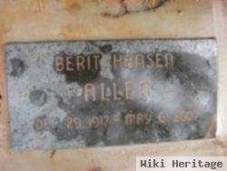 Berit Hansen Allen