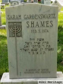 Sarah Rose Gardenswartz Shames