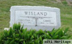 Christian G Wisland