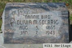 Olivia Mary "nannie Bird" Rhodes Solbrig