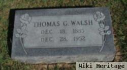 Thomas G Walsh