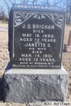 Janette D. Brigham