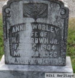 Annie Worley Brown