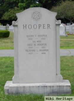 Harry F Hooper