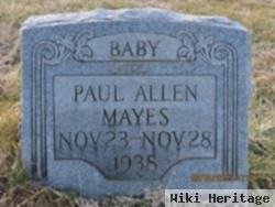 Paul Allen Mayes