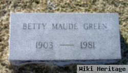 Betty Maude Green